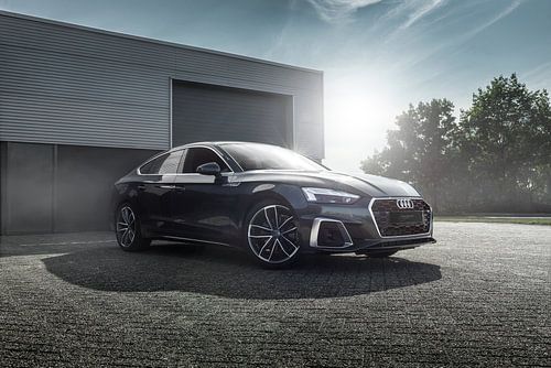 Grijze Audi A5