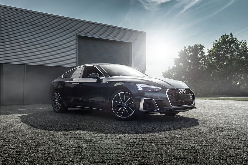 Grey Audi A5 by Maikel van Willegen Photography