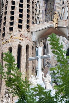 La Sagrada Família, Barcelona, Spanje van Anouk IJpelaar