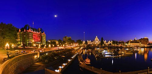 Haven van Victoria, BC Canada panorama