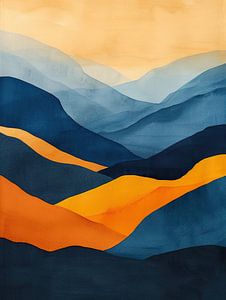 Landschaft minimalistisch