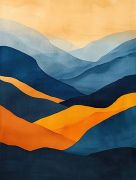 Landschap minimalistisch van Modern Collection