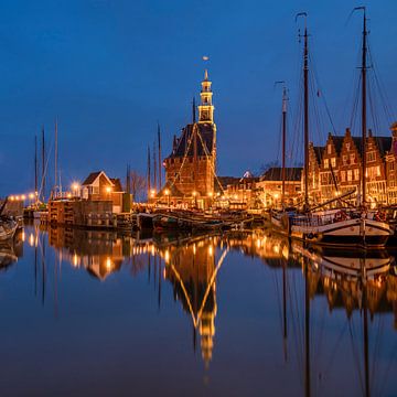 Abend in Hoorn, Nord-Holland von Adelheid Smitt