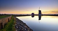 Windmühle Het Noorden Texel von John Leeninga Miniaturansicht