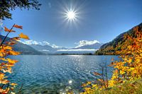 De Zeller See in herfstkleuren