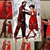 . Tango.Hold and move. Collage. van Marianna Pobedimova