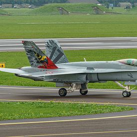 F/A-18 Swiss Hornet Solo Display Team. van Jaap van den Berg