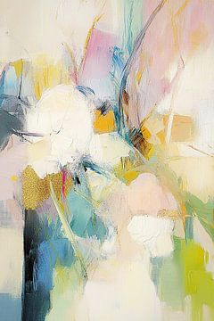 Abstract Goud | Whisper of Gold van De Mooiste Kunst