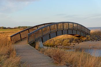 Bridge near Munkmarsch, Sylt