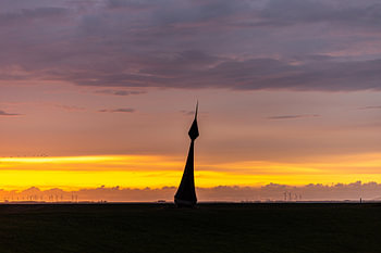Windfahne bei Nieuw-Statenzijl