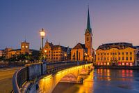 Ein Sommerabend in Zürich