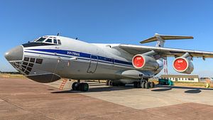 Iljuschin Il-76MD der ukrainischen Luftstreitkräfte.
