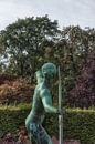 Speerwerferin - Bronzefigur von Petra Dreiling-Schewe Miniaturansicht