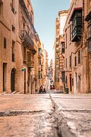 Kleine Straße in Valletta
