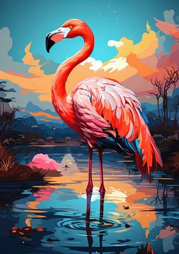 Flamingo von Niklas Maximilian
