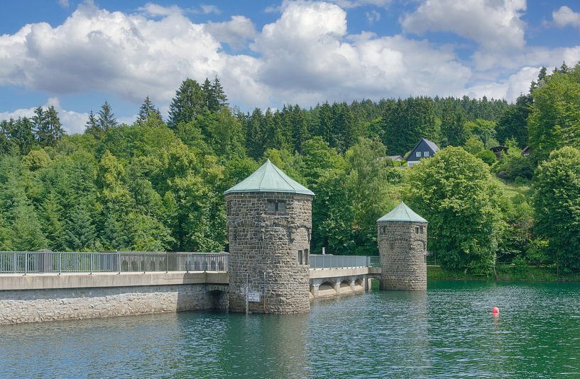 Fürwiggetalsperre in het Sauerland van Peter Eckert
