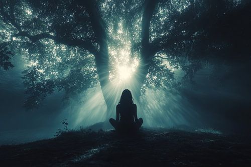 het magische spirituele bos