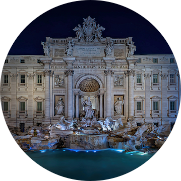 Trevifontein bij nacht