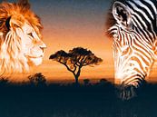 African sunset van Studio Mirabelle thumbnail