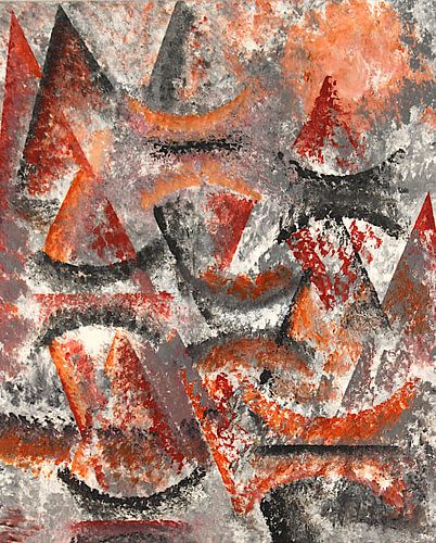 Sailboats - abstract