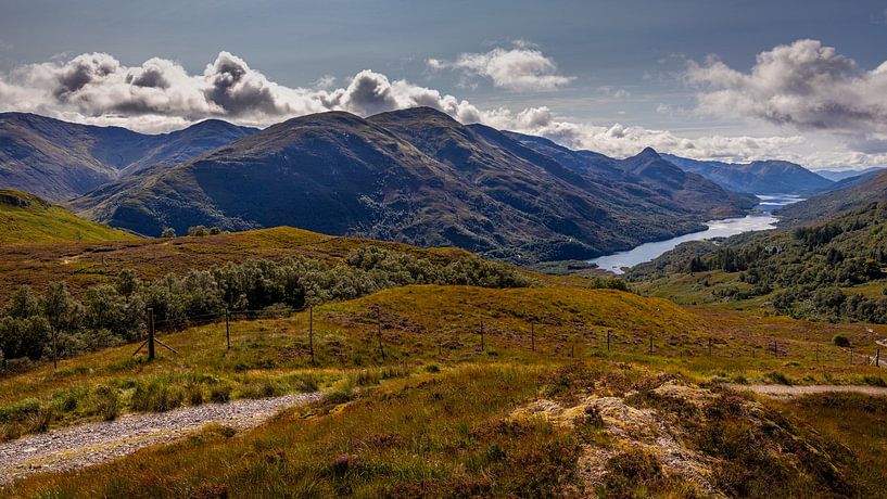 The magnificent mountains of the Scottish Highlands by René Holtslag