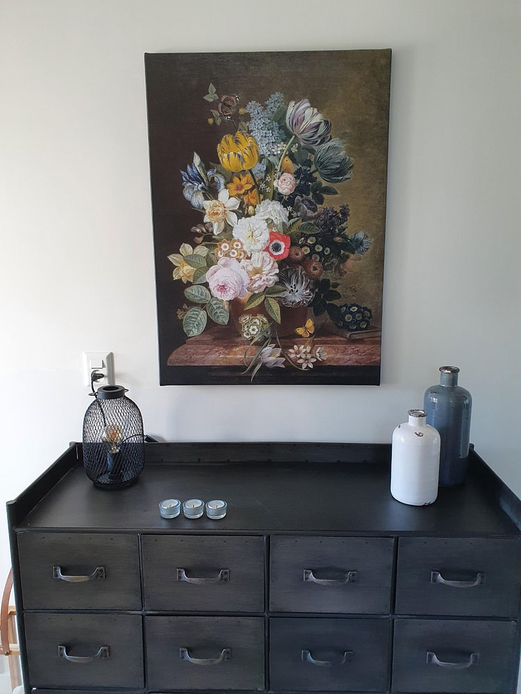 Stillleben mit Blumen - Eelke Jelles Eelkema