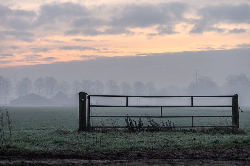 countryside fence by Tania Perneel