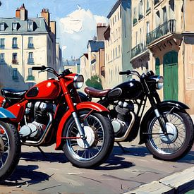 Alte Motorräder von DeVerviersBelgium