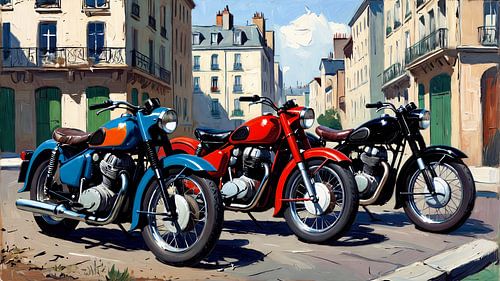 Oude motorfietsen