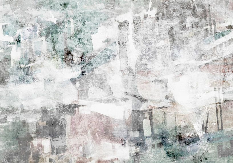 Scandinavia Abstract by Mad Dog Art