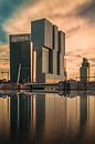 Rotterdam , Skyline van PJS foto thumbnail