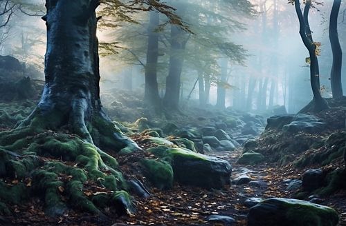 Lunchtime in the forest