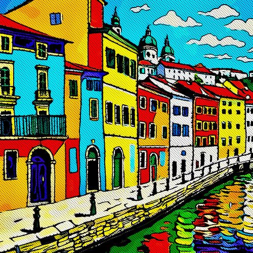 Reizen in Europa, motief 7