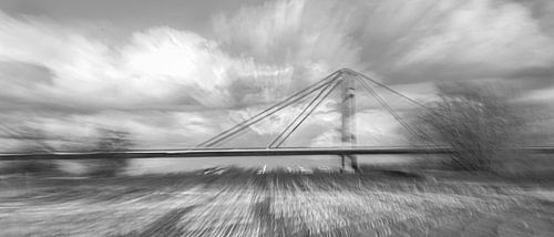 Prince Willem-Alexander bridge in motion