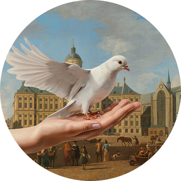 A Dove in Amsterdam van Marja van den Hurk
