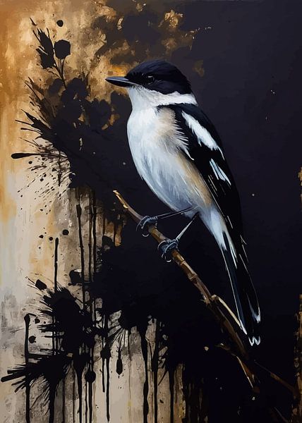 Elsterschnäpper Vogel von MIROKKU
