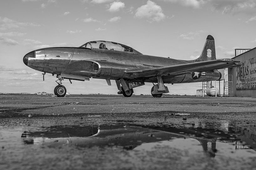 Lockheed T-33 Shooting Star. by Jaap van den Berg
