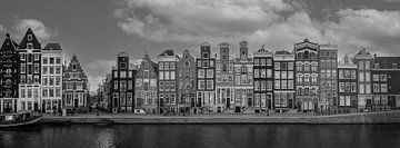 Panorama Herengracht Amsterdam van Peter Bartelings