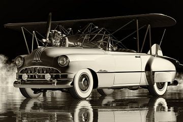 Pontiac Chieftain Cabrio Baujahr 1950 von Jan Keteleer