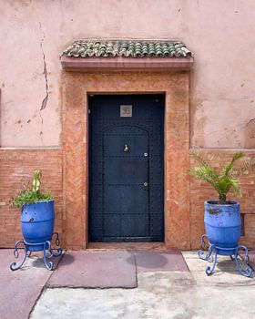 Porte de riad à Marrakech