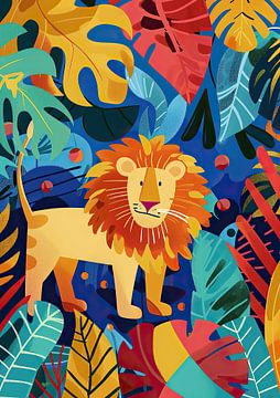 Lion guardian: a monument to nature