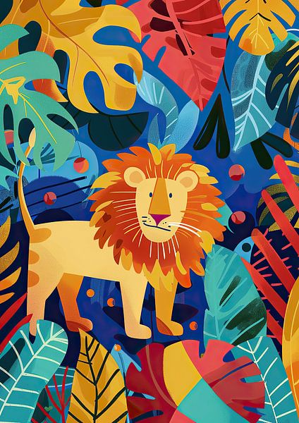 Le gardien du lion : un monument de la nature par Niklas Maximilian