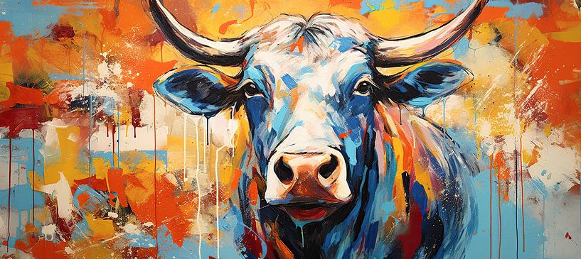 Impressive Cows 17984 by ARTEO Paintings