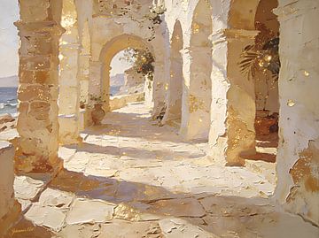 Arcade of Golden Light von Johannas Art Creations