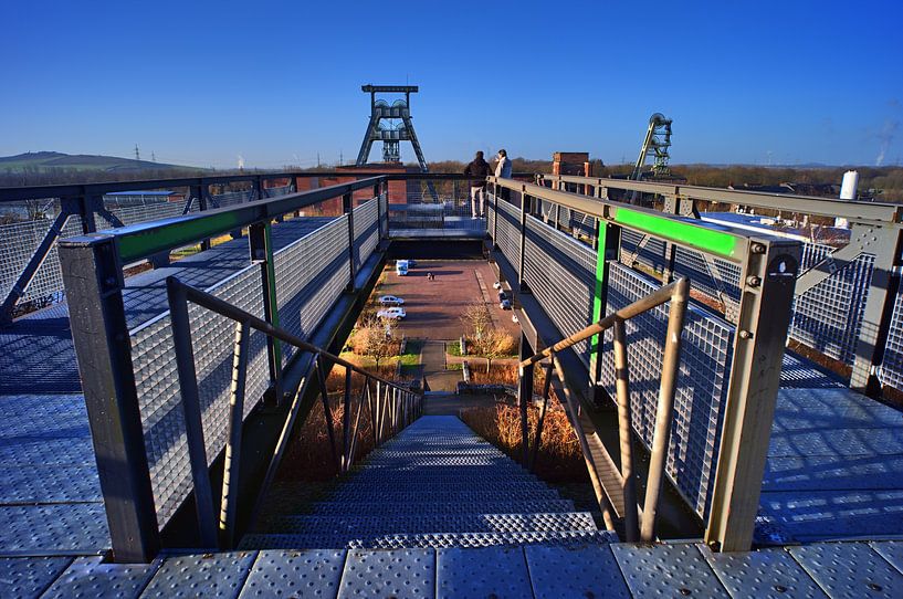 Visite de la plate-forme par Edgar Schermaul