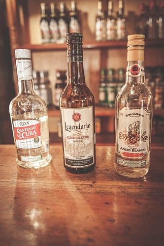 flessen rum Cuba