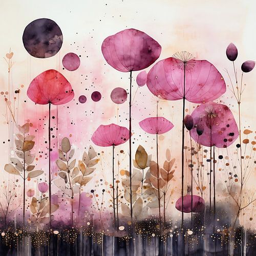 Botanical series: purple (5)