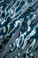 Exciting blue abstract water image