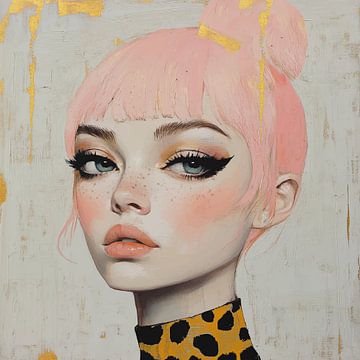 Pink mood II van Mirjam Duizendstra