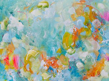 Frozen flowers and hints of gold by QEIMOY